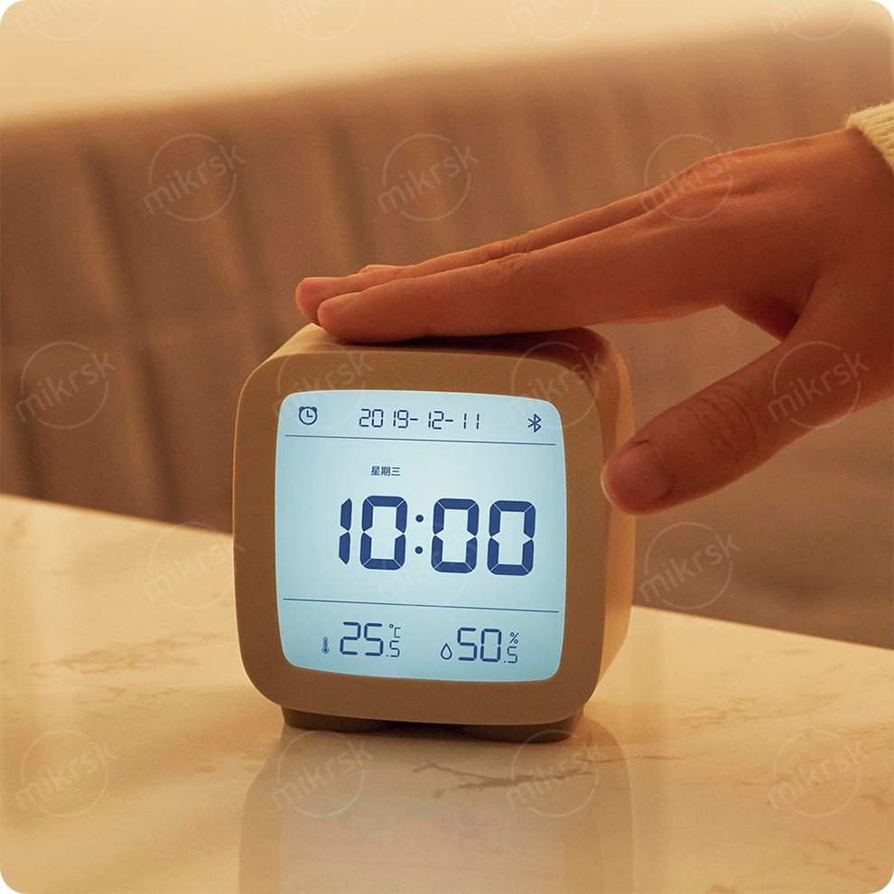 Умный будильник Xiaomi Qingping Bluetooth Alarm Clock Умный будильник Xiaomi Qingping Bluetooth Alarm Clock