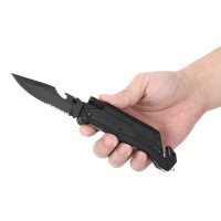Нож складной Jiuxun Tools Ninety Outdoor Folding Knife 7 in 1 Черный Нож складной Jiuxun Tools Ninety Outdoor Folding Knife 7 in 1 Черный