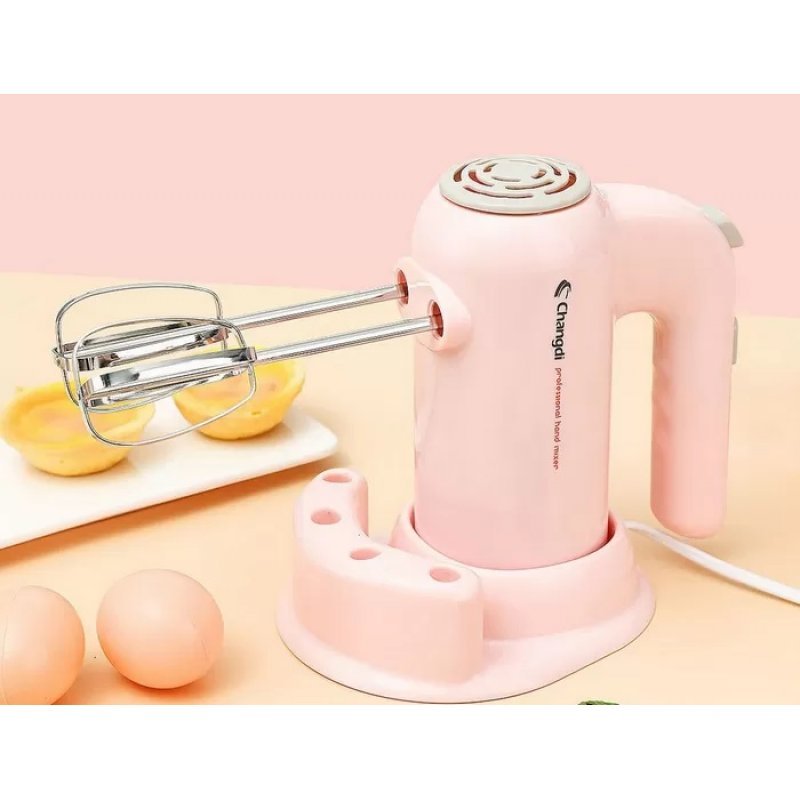 Электрический миксер Mijia Changdi N330 Розовый