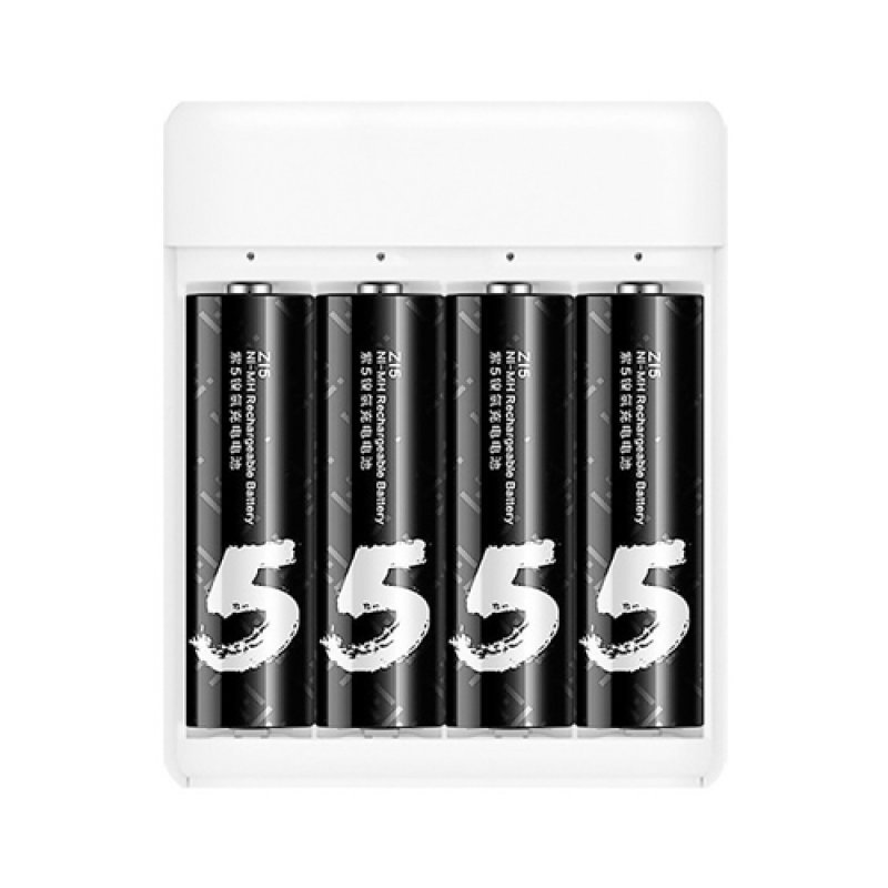 Аккумуляторные батарейки с зарядным устройством ZMI NiMH Battery Charger Set