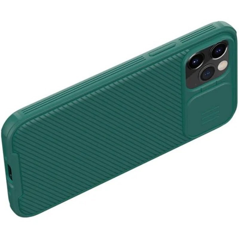 Бампер iPhone 12/12 Pro Nillkin CamShield Pro Case Зеленый