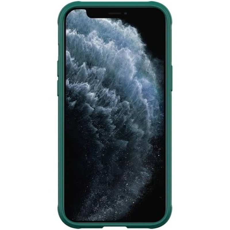 Бампер iPhone 12/12 Pro Nillkin CamShield Pro Case Зеленый