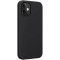Бампер iPhone 12 mini Nillkin Flex Pure Case Силикон с Микрофиброй Черный