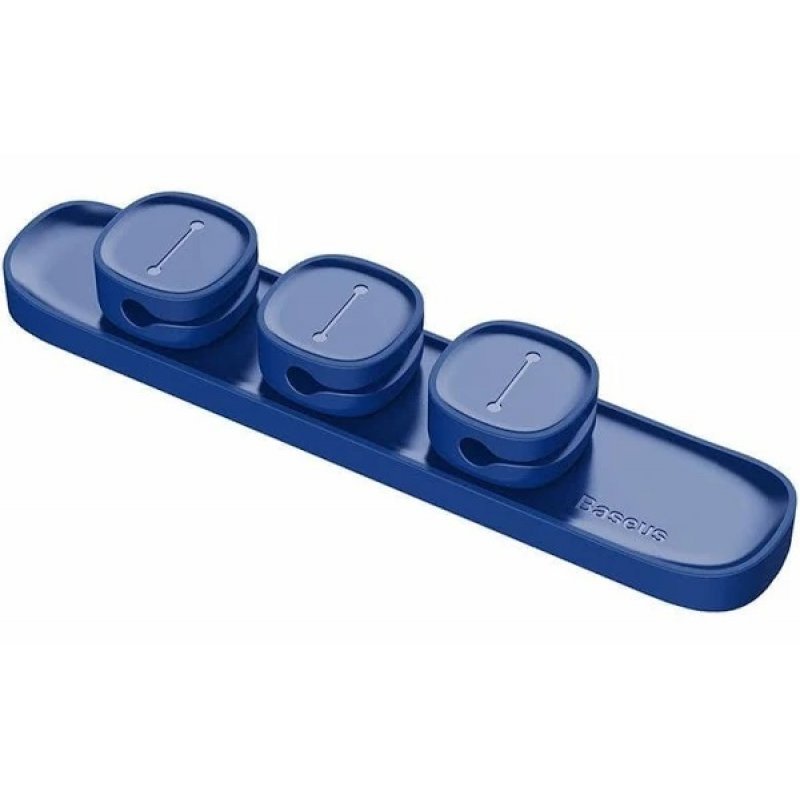 Крепление для проводов Baseus Peas Cable Clip Синий PB0987Z