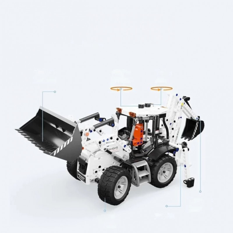 Конструктор ONEBOT Трактор PCS757+ 14+ (OBDZJ10AIQI)