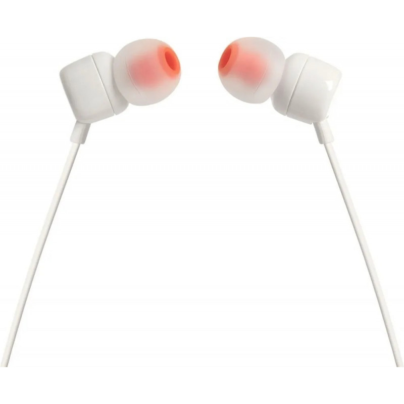 Проводные наушники JBL Tune 110 (Белый)