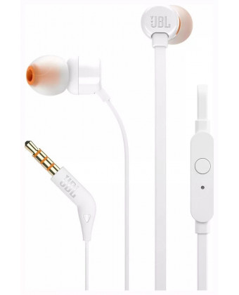 Проводные наушники JBL Tune 110 (Белый)