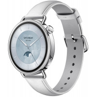 Смарт-Часы Xiaomi Watch S4 41mm Leather Strap (M2502W1), Белый