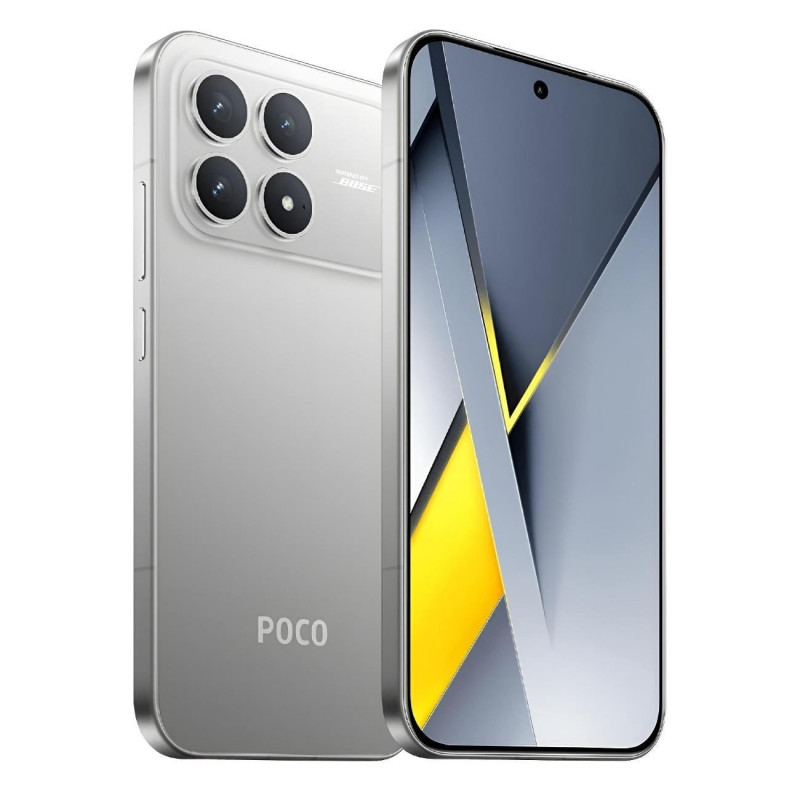 Смартфон Xiaomi Poco F8 Pro 12/512 Гб  (Серебро)