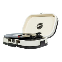 Проигрыватель виниловых пластинок Alive Audio Vintage Tumtable (VNT-02-LD), Белый-Черный