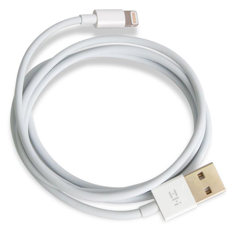 Кабель USB/Lightning MFi ZMI 150см, 3A,18W (AL851) Белый