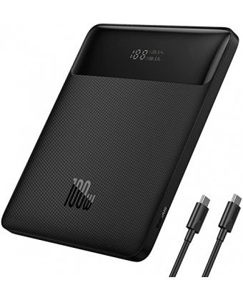 Аккумулятор внешний Baseus Blade Power Digital Display Fast Charging 20000mAh (PPDGL-01) Черный