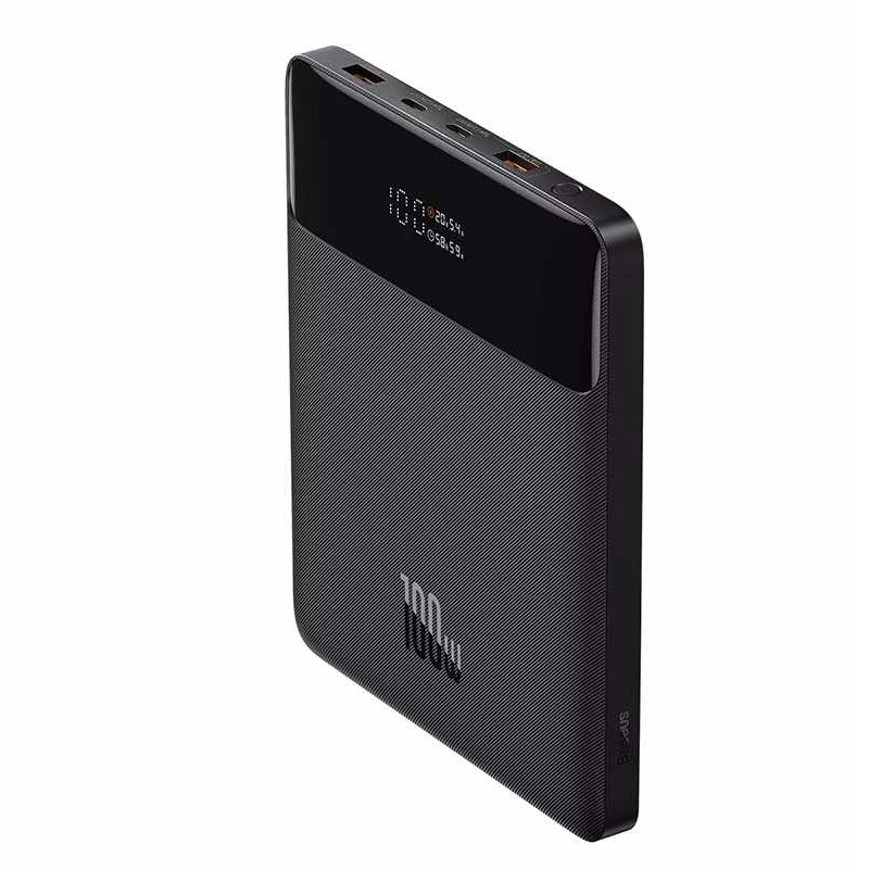 Аккумулятор внешний Baseus Blade Power Digital Display Fast Charging 20000mAh (PPDGL-01) Черный