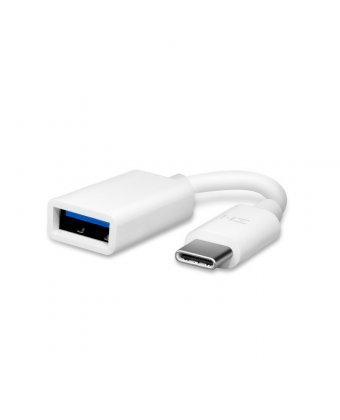 Адаптер ZMI OTG 3.0 USB-C - USB-A (AL271) Белый
