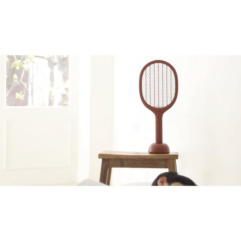 Электрическая мухобойка-репеллент SOLOVE P1 Electric Mosquito Swatter Красный