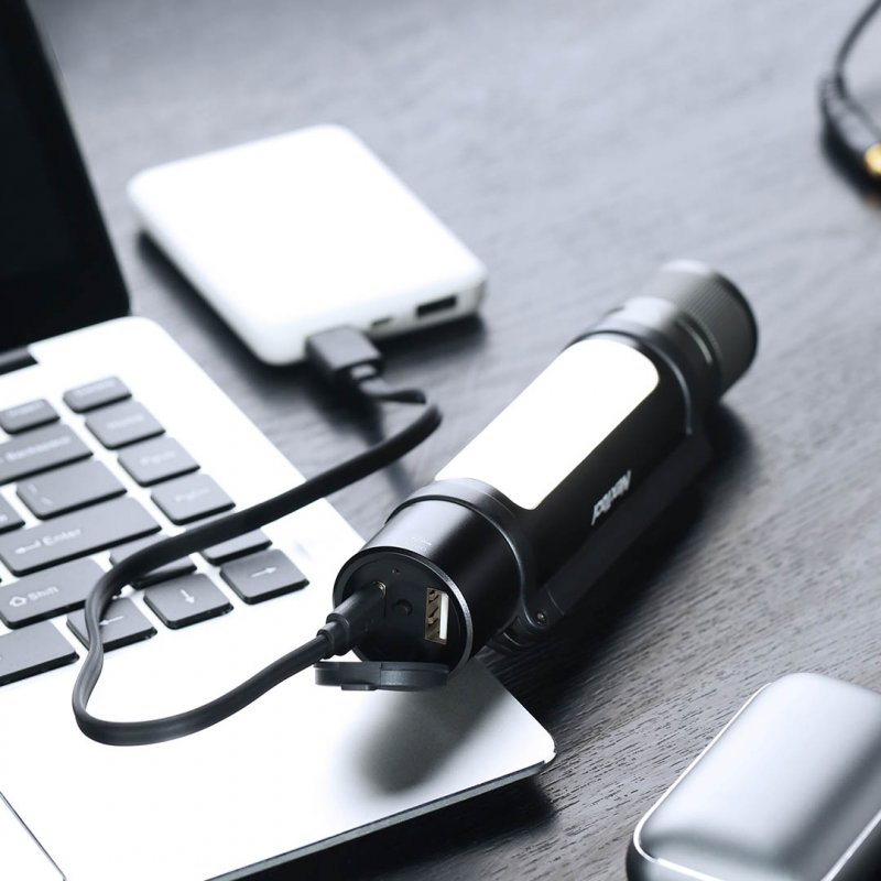 Фонарь многофункциональный NexTool Thunder Flashlight Portable 6 in 1 (NE20030),Черный