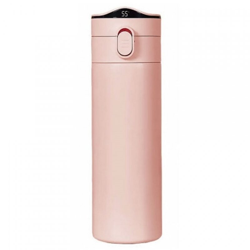 Термос с дисплеем 17PIN 380ml Display Version (NB001) Розовый