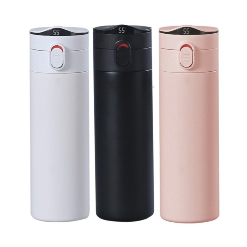 Термос с дисплеем 17PIN 380ml Display Version (NB001) Белый