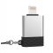 Адаптер XO NB186 OTG (Lightning-USB/Data), Серебро