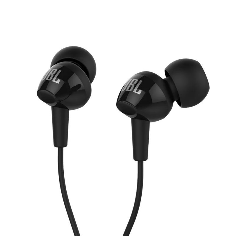 Проводные наушники с микрофоном JBL Harman C100SI (Черный)