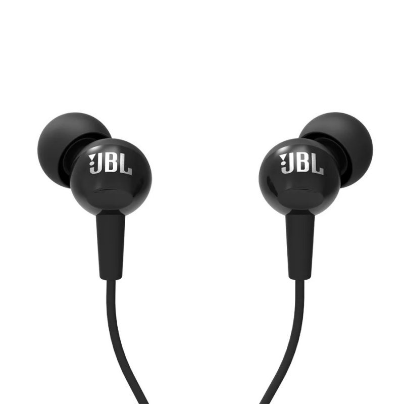 Проводные наушники с микрофоном JBL Harman C100SI (Черный)