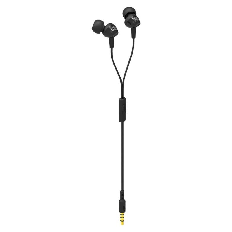 Проводные наушники с микрофоном JBL Harman C100SI (Черный)