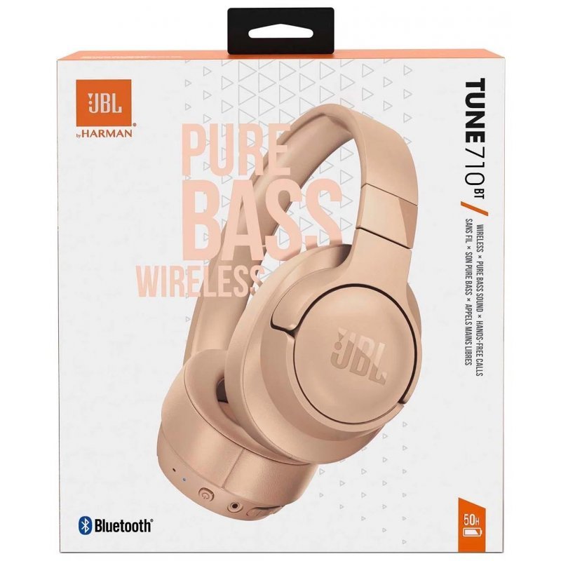 Беспроводные наушники JBL Tune 710BT (Розовый)