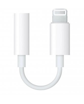 Переходник Lightning 3,5, Белый