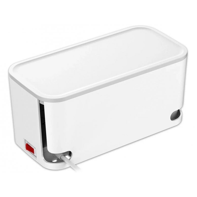 Сетевой фильтр LDNIO 5 розеток + 3 USB 3.4A SN5309 LDNIO+Органайзер для проводов, Белый