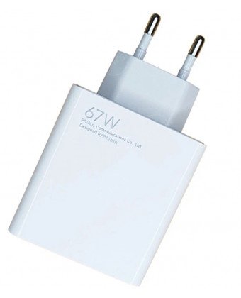 Зарядное устройство Xiaomi 67W USB (MDY-12) Белый