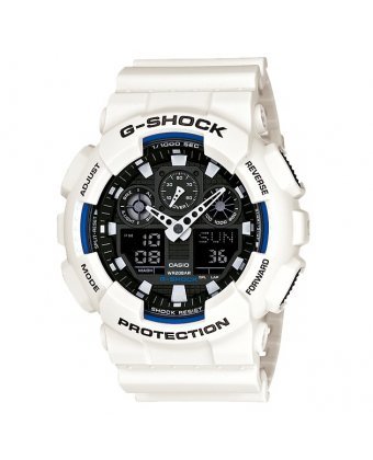 Часы Casio GA-100B-7ADR, Белый Часы Casio GA-100B-7ADR, Белый