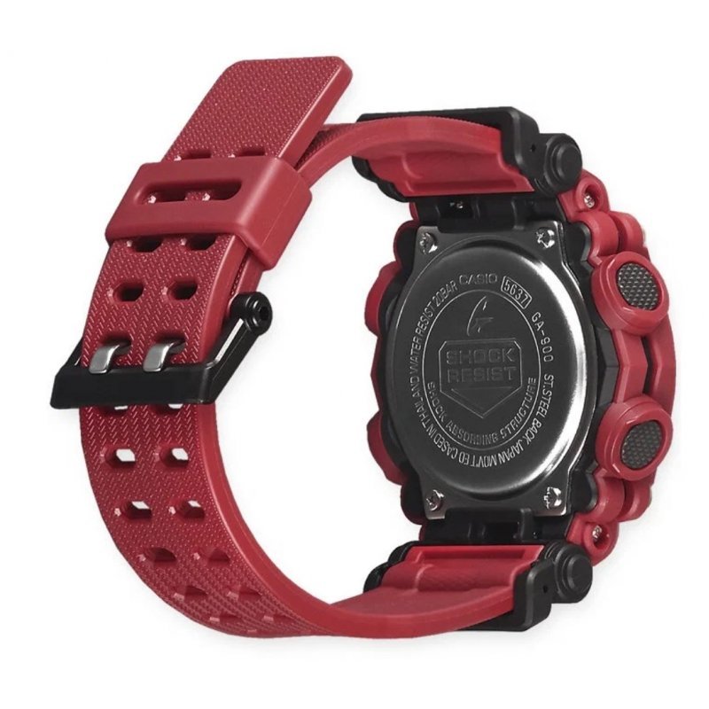 Часы Casio G-Shock GA-900-4A, Красный