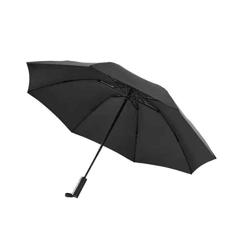 Зонт 90 Points Automatic Reverse Folding Umbrella +фонарик (90COTNT2008U-BK00-OS), Черный