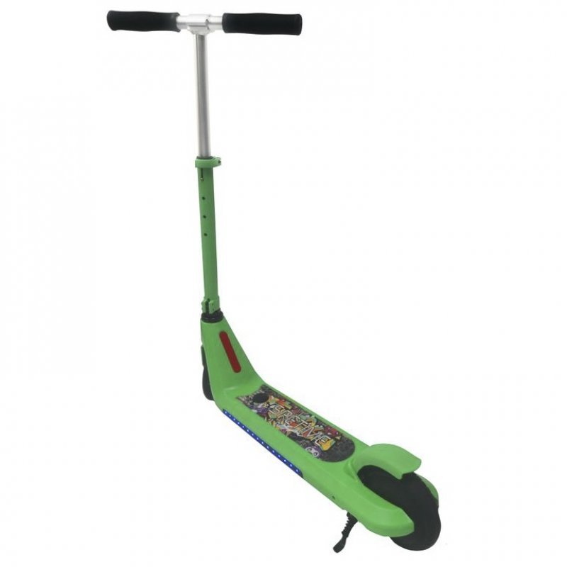 Электросамокат детский Spetime Electric Kikscooter E8 (Зеленый)