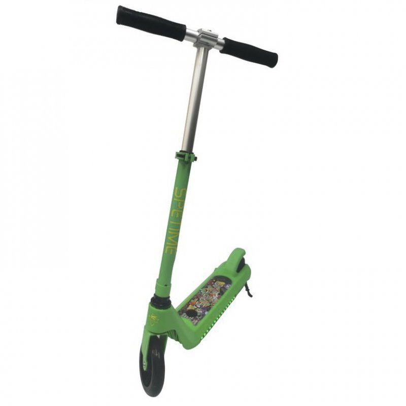 Электросамокат детский Spetime Electric Kikscooter E8 (Зеленый)