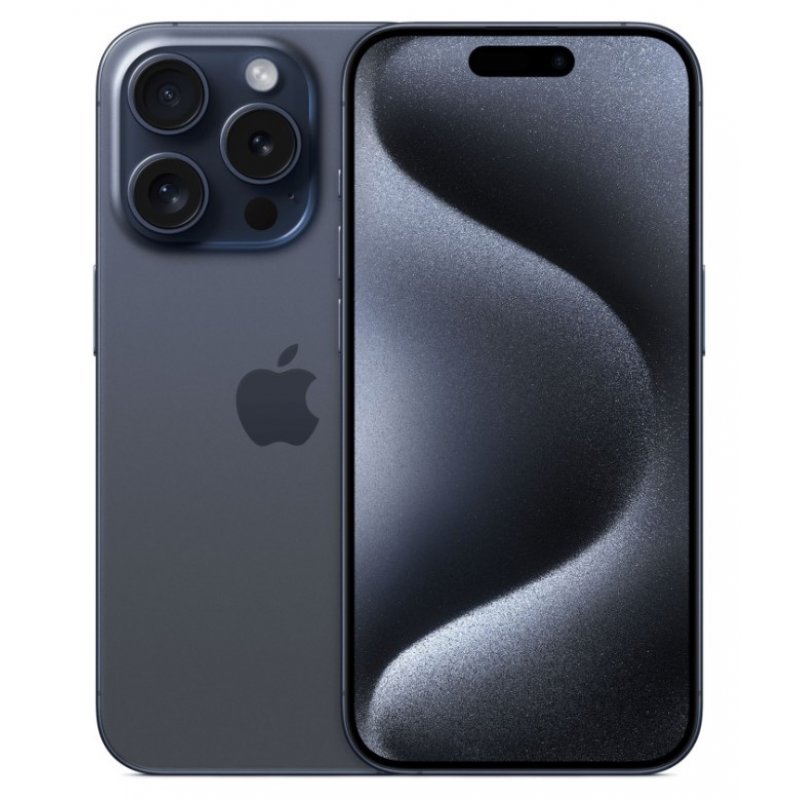 Apple iPhone 15 Pro 256 Гб, Dual Sim, Blue Titanium