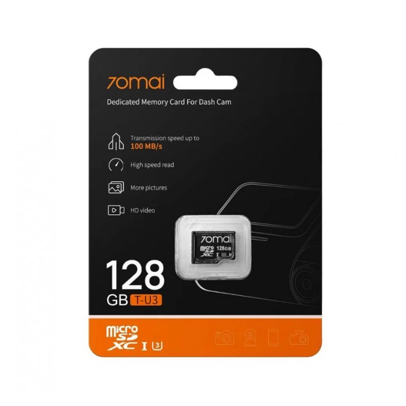 Карта памяти microSDXC 70mai 128 ГБ (70MAISD-128)