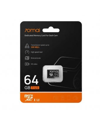 Карта памяти microSDXC 70mai 64 ГБ (70MAISD-64) Карта памяти microSDXC 70mai 64 ГБ (70MAISD-64)