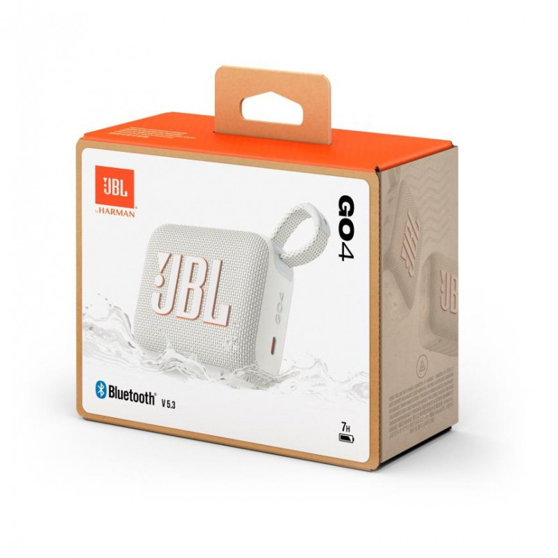 Bluetooth колонка JBL GO 4, Белый