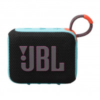 Bluetooth колонка JBL GO 4, Черный-Бирюзовый