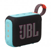 Bluetooth колонка JBL GO 4, Черный-Бирюзовый Bluetooth колонка JBL GO 4, Черный-Бирюзовый