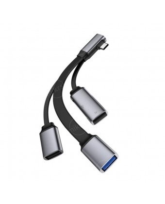 Адаптер Hagibis Type-C Adapter ACL05 (USB 3.0 | USB 2.0 | SD/TF)