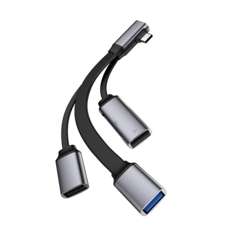 Адаптер Hagibis Type-C Adapter ACL05 (USB 3.0 | USB 2.0 | SD/TF)
