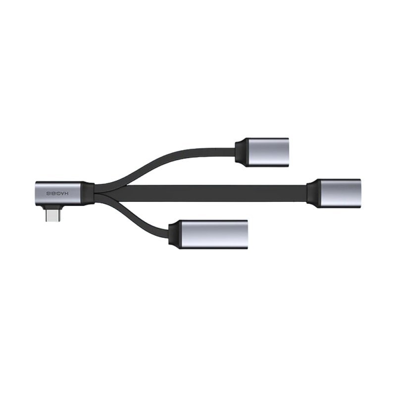 Адаптер Hagibis Type-C Adapter ACL04 (USB 3.0 | 2x USB 2.0)