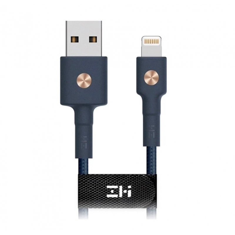 Кабель USB/Lighting ZMI MFi 100cm (AL803) Синий