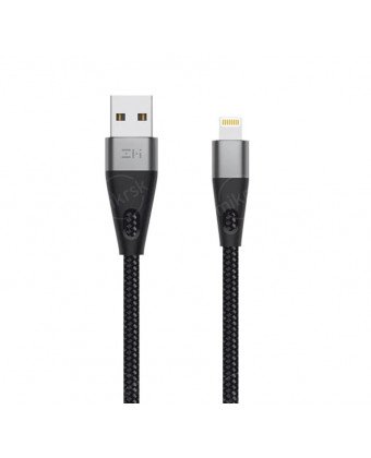 Кабель USB/Lightning ZMI MFi 100см (AL806) Черный