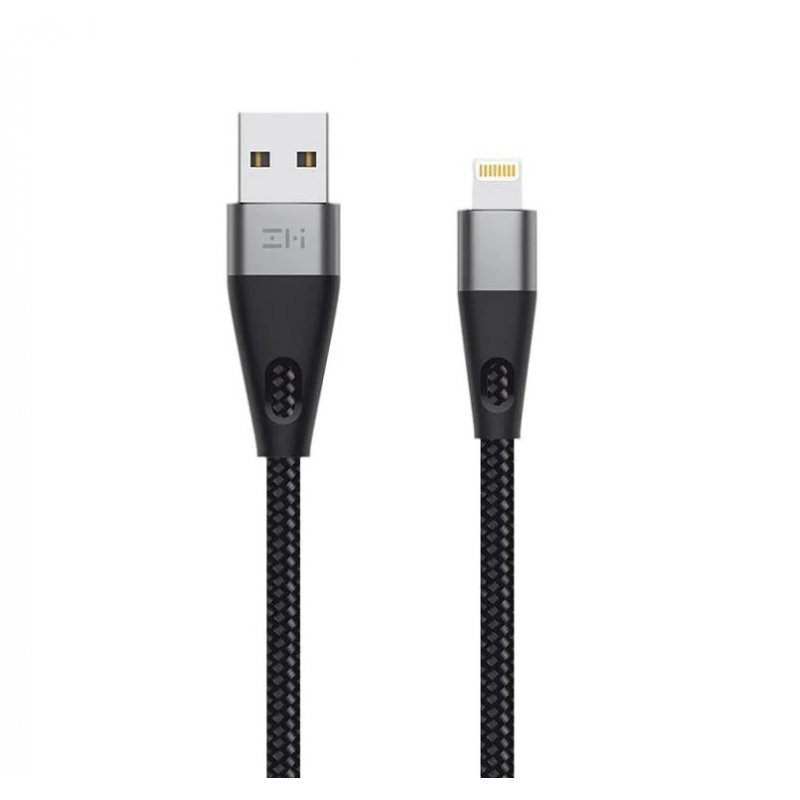 Кабель USB/Lightning ZMI MFi 100см (AL806) Черный