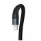 Кабель USB/Lightning ZMI MFi 100см (AL806) Черный
