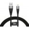 Кабель USB/Lightning ZMI MFi 100см (AL806) Черный
