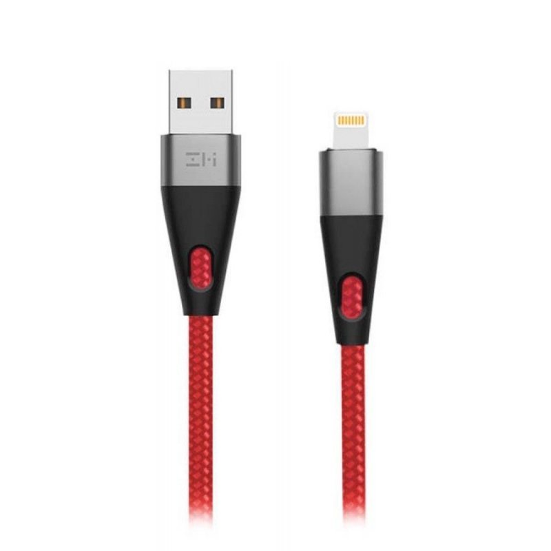 Кабель ZMI MFi USB - Lightning Cable 100cm (AL806) Красный